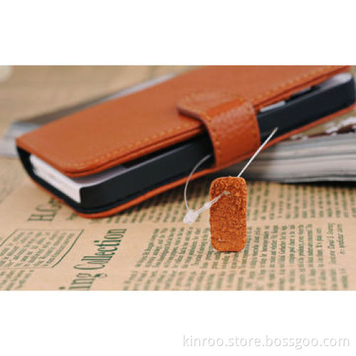 Real leather card holder case for iPhone 5